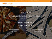 Tablet Screenshot of alistairtutton.com
